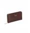 BY Byblos Portafoglio Donna LG Zip Around Plum Linea Adventure