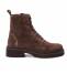 Janet&Janet Anfibio Donna Pelle Light Scam. Dark Brown