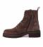 Janet&Janet Anfibio Donna Pelle Light Scam. Dark Brown