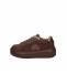 Janet&Janet Sneakers Donna Creep Pelle Scam. Dark Brown