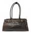 no:rae Valegro Baguette Cocco Leather Dark Brown