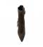 Janet&Janet Texano Donna Wicket Pelle Scam. Dark Brown