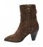 Janet&Janet Texano Donna Wicket Pelle Scam. Dark Brown