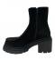 Joann Tronchetto Donna con Tacco Pelle Scam. Ingras. Nero Mod. Sissi F.do 8072