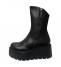 Joann Stivaletto Donna Pelle Vit Nero Mod. 6300 F.do Cinise
