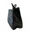 Ni-na Borsa Donna Artigianale Pelle Nero con Pochette Interna