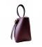 Ni-na HandBag Donna Artigianale Pelle Bordeaux