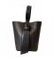Ni-na HandBag Donna Artigianale Pelle Cioccolato