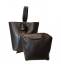 Ni-na HandBag Donna Artigianale Pelle Cioccolato