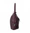 Ni-na Borsa Donna Linea Vintage Pelle Intreccio largo Bordeaux