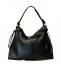 Ni-na Borsa a Spalla Donna Artigianale Pelle Nero