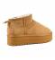 Colors of California Stivaletto Basso Donna Yuro Sheepskin Scam. Cuoio Fod. Montone