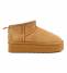 Colors of California Stivaletto Basso Donna Yuro Sheepskin Scam. Cuoio Fod. Montone