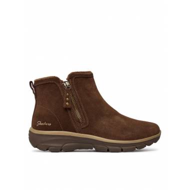 Skechers Easy Going Urban Zip Stivaletto Donna 168188 Cioccolato