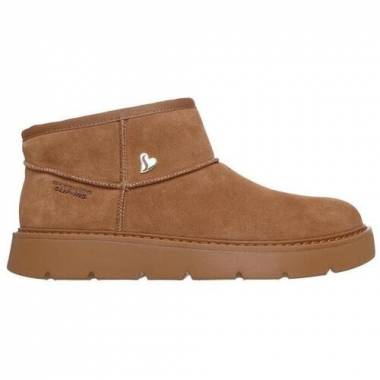 Skechers Stivaletto imbottito Donna Keepsakes Cozy Mini 167848 Cuoio