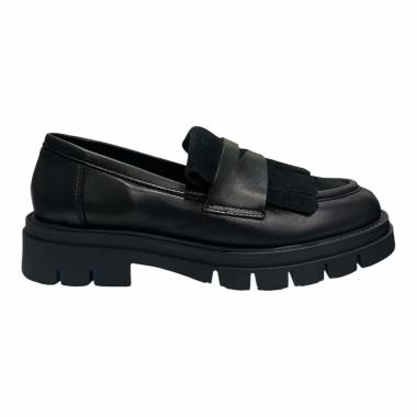 Creative Mocassino Donna Pelle Nero Crosta Nero PL62092