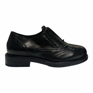 Creative Francesina Donna Pelle Nero PL60310