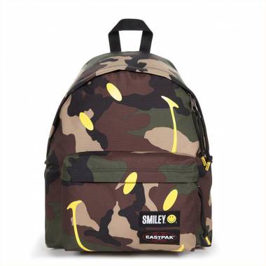 Eastpak Padded Pak'R Smiley EK620A93 Camo Colore Mimetico Tipo Zaino
